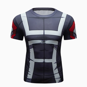 Ensemble de rashguard tendance personnalisé imprimé, protection UV UPF50, 100% coton, pour Jiu Jitsu BJJ MMA, short de combat pour hommes - Product Image 4