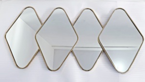 Marco de espejo multicapa de calidad de exportación con estilo de moda Marco de espejo multicapa de último diseño Marco de espejo diagonal - Product Image 5