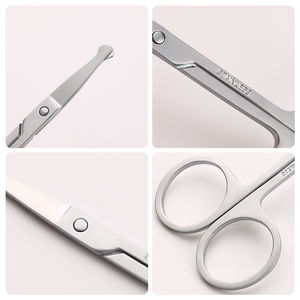 Juego de Tijeras para Cutículas de Acero Inoxidable, Precio de Fábrica, Diseño Curvo y Afilado, Ligeras, Reutilizables, Duraderas, Colores Personalizados, para Manicura - Product Image 5