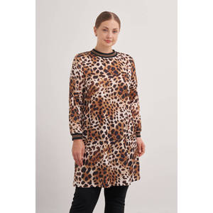 Plus Size Long Brown <b>Tunic</b> - Product Image 1