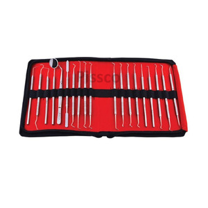Cuchara Excavadora Ovalada Dental PISSCO, Instrumento Dental, Cuchara Excavadora Dental, 5 Piezas, Acero Inoxidable Alemán - Product Image 5