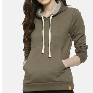 Sudaderas Extra Grandes para Mujer, Sudaderas de Felpa de Algodón de Nueva Llegada, Ajuste Regular para Mujer - Product Image 1