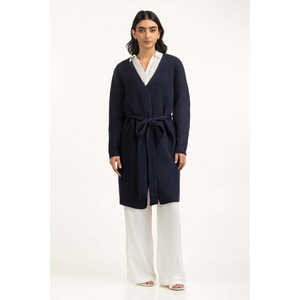 Suéter de lana merino ajustado para mujer Salt, estilo casual básico, logo frontal tejido, estampado de cerezas, más fino para invierno WM-SWT-WS24-124 B - Product Image 6