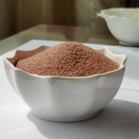 Sable de grenat rose de mer haute pureté 80, abrasif de sablage, granulométrie 80, grenat rouge rocheux pour machine de découpe jet d'eau
