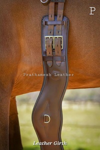 100% Circunferencia de caballo de cuero personalizado estilo inglés occidental OEM circunferencia de equitación de cuero genuino proveedor al por mayor tendencia 2025 - Product Image 2