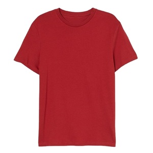 Vente chaude article homme t-shirt personnalisé solide séchage rapide coupe ample taille libre Durable respirant anti-boulochage vêtements d'été unisexe - Product Image 5