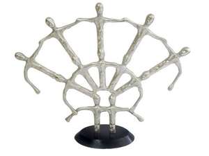 SCULPTURE EN MÉTAL PLAQUÉ OR DE LUXE ARCHITECTURE MODERNE SCULPTURE ARTISANAT INDIEN FABRIQUÉ EN INDE DISPONIBLE AU MEILLEUR PRIX ARTISANAT - Product Image 4