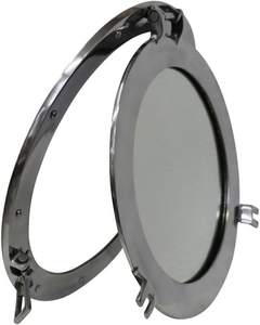 Handmade Aluminum Nautical <b>Mirror</b> Vintage Custom Made Opening <b>Porthole</b> <b>Mirror</b> for Marine Supplies For Sale - Product Image 6