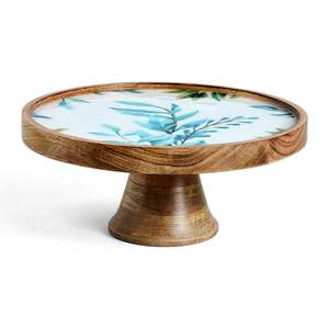 Hot Vantage Premium Fancy Wood Cake Stand <b>Party</b> Cake Display Stand Cake <b>Prop</b> <b>for</b> Wedding Celebration Dessert Table Home Decor - Product Image 3