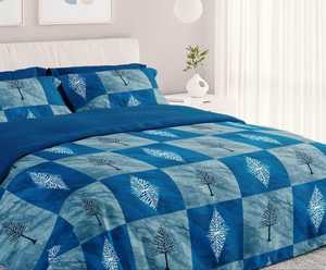 Drap de lit en tissu Oxford imprimé respirant de haute qualité en polycoton |   Sans plis |   Utilisation à l'hôtel, à l'hôpital et à domicile |   Exportation B2B | - Product Image 1