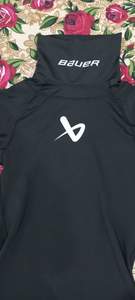 Maillot de hockey sur glace en polyester respirant, résistant aux coupures, avec protection du cou, compression, couche de base, manches longues, protection - Product Image 2