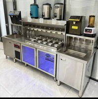 KEIFU Nouveau Kit Complet de Machines pour Salon de Thé Boba – Équipement Commercial Haute Performance, Facile à Utiliser, 12L Électrique 110V, Garantie 1 An