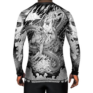 High-Performance Printed Rash Guards 4-Way Stretch Chlorine-Resistant <b>Low</b> MOQ - Product Image 5