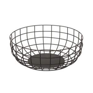 Cesta de Frutas Metálica con Bordes Lisos para un Uso Doméstico Seguro, con un Agarre Cómodo y un Patrón Decorativo de Alambre - Product Image 3