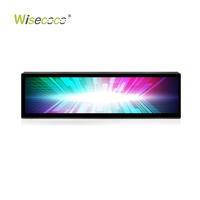 Écran LCD TFT étiré de 8,8 pouces 1920x480, moniteur tactile large pour affichage publicitaire sur étagère