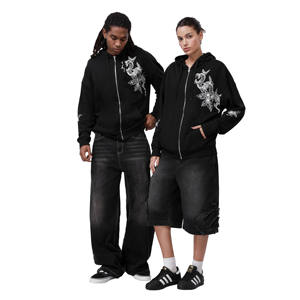 Sudadera con Capucha Extra Grande, Personalizada, de Fábrica en Pakistán, con Bolsillo Canguro, Impresión Serigráfica, Mezcla de Algodón, para Hombre/Mujer, Oferta de Invierno - Product Image 2