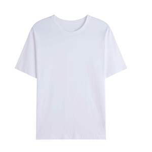 2025 vente en gros t-shirts surdimensionnés unis de haute qualité pour hommes t-shirts de sublimation personnalisés blancs pour l'été - Product Image 6