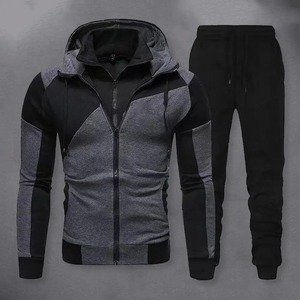 Survêtement d'hiver unisexe imprimé personnalisé, sweat-shirts à capuche, pantalons de jogging, haute qualité, respirant, décontracté, sport, 100% coton - Product Image 4