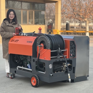 Amjet 62HP <span class=keywords><strong>moteur</strong></span> japonais haute performance pompe italienne quatre cylindres machine à jet d'égout <span class=keywords><strong>diesel</strong></span> - Product Image 2