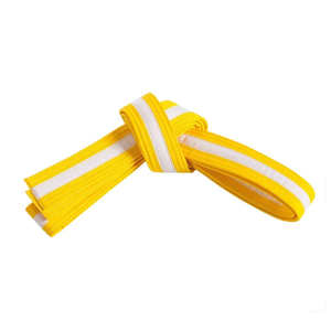 Cinturón de artes marciales BJJ de algodón con logotipo personalizado de calidad superior ligero para Taekwondo Karate Boxing Wear - Product Image 2