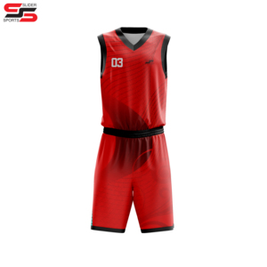 Personalizado para hombres equipos malla Reversible bordado alta calidad sublimación baloncesto Jersey uniforme - Product Image 5