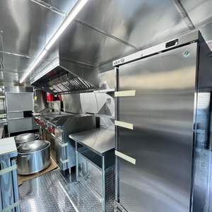 Camión de Comida Rápida Multifuncional, Móvil, de Aluminio, para Venta de Hot Dogs, Remolque de Comida con Estructura de Acero Inoxidable, Cocina Totalmente Equipada - Product Image 6