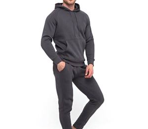 Chándal de Invierno para Hombre, Diseño Único, Transpirable, Estampado, con Capucha, de Poliéster y Algodón, Grueso, 2 en 1, Cómodo, Informal - Product Image 1