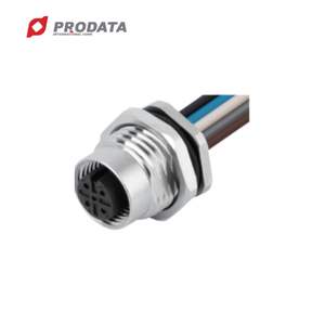 M12 femelle 4 broches IP67 connecteur de câble de connexion à souder étanche faisceau de câblage pour usage automobile - Product Image 2