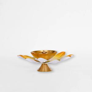 Diya en laiton décoratif de meilleure qualité, fabriqué à la main, parfait pour Diwali et les occasions festives (6), fabriqué par la plus grande entreprise - Product Image 3