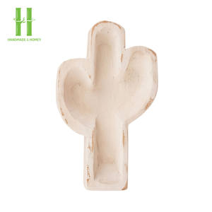 <b>Top</b> Selling Wooden Dough Bowl Candle Making For Vintage Home Decoration And For Christmas Decorations Gifts OEM Made in Vietnam - Product Image 4