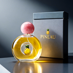 Oferta Especial: Envase de Perfume de Vidrio Creativo en Forma de Donut, Contenedor Cosmético Vacío con Decoración 3D Hecha a Mano, Directo de Fábrica - Product Image 2