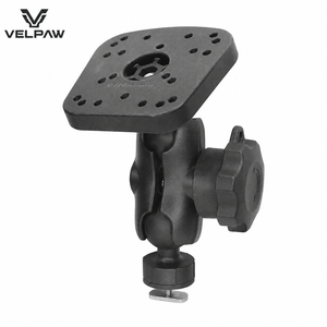 Support de sondeur électronique pour kayak marin Anti-Safety Jumpump, bras double en plastique de 15 cm, réglable à 180 degrés - Product Image 1