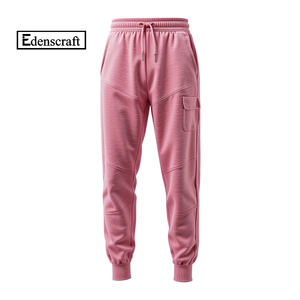 Pantalones de chándal para hombre, cómodos, negros, deportivos, holgados, transpirables, personalizables, para gimnasio, informales, para todos los días, LICRA/algodón - Product Image 4