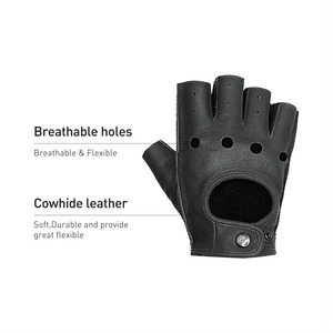 ถุงมือหนังแท้สำหรับขี่มอเตอร์ไซค์ใช้ได้ทั้งชายและหญิงถุงมือมอเตอร์ไซด์สำหรับแข่งรถมอเตอร์ไซด์ออกแบบโลโก้ได้ตามต้องการ - Product Image 4