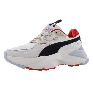 Zapatos Puma Orkid Retro Grade para Mujer, Color: Gris Vaporoso/Rojo Quemado, 100% Auténticos - Product Image 1