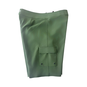 Custom Quick Dry Woolen Casual <b>Polyester</b> Spandex Men's Solid Jogging Fitness <b>Shorts</b> Gym Sport Jeans OEM Custom Logo - Product Image 4