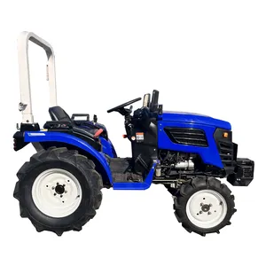 Trator diesel agrícola 4WD, mini trator agrícola, trator pequeno para jardim, trator agrícola