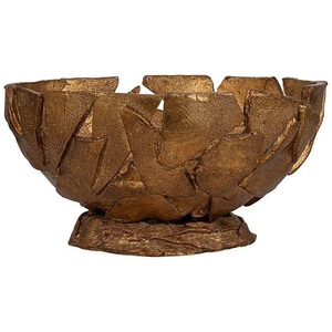 Plat et bol de service Vaisselle Bols de service Design Finition faite à la main Alimentaire Design rugueux Décoration intérieure Matériau solide - Product Image 2