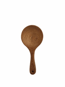 Cuillère en bois minimaliste écologique 99 Gold Data Blue pour la vente en gros, artisanat vietnamien, best-seller, articles ménagers en bois personnalisés - Product Image 2