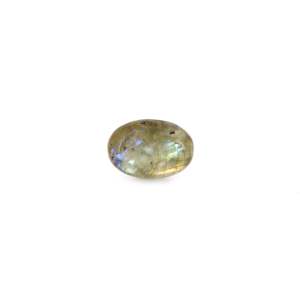 Labradorite naturelle 5,72 carats, pierre précieuse minérale polie en vert gris bleu, taille 10 mm, pour accessoires de bijouterie, certifiée IGI - Product Image 1
