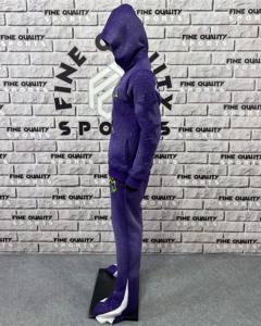 Traje apilado para hombre, ropa de calle, chándal, chándal para hombre, conjuntos de pantalones acampanados para correr de dos piezas, conjunto de chándal, pulóver, chándal - Product Image 4