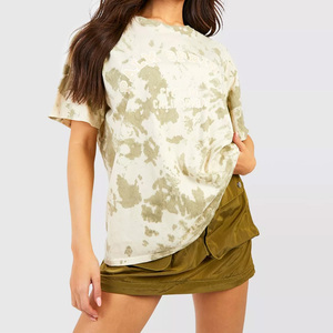 Camiseta Tie Dye Personalizada para Mujer – Camiseta Casual de Algodón con Estampado, Top de Moda de Alta Calidad - Product Image 1
