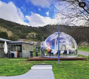 ปรับแต่งกันน้ําได้อย่างง่ายดายประกอบกลางแจ้งใส PC <span class=keywords><strong>ดาว</strong></span>โดมบ้าน glamping เต็นท์โดมขยายดูดวง<span class=keywords><strong>ดาว</strong></span>โดมพ็อด - Product Image 2