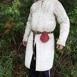 Imra Impex, artesanías de cuero hechas a mano de alta calidad, gamuza de vino, Gran Duquesa, monedero renacentista, riñonera histórica Medieval - Product Image 6