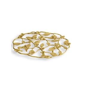 Salvamanteles de forma redonda de aluminio y Metal de diseño surtido para mesa y cocina, salvamanteles antideslizantes resistentes al calor para el hogar - Product Image 6