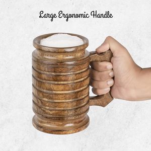 High-Quality Wooden Drink Cup Koi Best-Selling Insulated Natural Wood Cups <b>Reusable</b> Wooden <b>Mugs</b> for Hot and Cold Beverages - Product Image 3