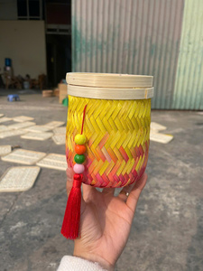 Vgreen Art High Quality Bamboo Storage <b>Baskets</b> <b>for</b> Ramadan <b>Gift</b> Box Decorations Wholesale in Vietnam - Product Image 6