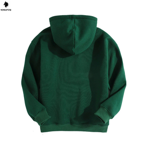 เสื้อมีฮู้ดผ้าฟลีซปักลายสำหรับผู้ชายเสื้อสเวตเตอร์มีลายนูนแบบลำลองสำหรับฤดูหนาวและ3D เทคนิคการพิมพ์หน้าจอ - Product Image 2