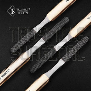 TRUSMILE Juego de 8 Escobillas Quirúrgicas para Injerto de Hueso Dental, Herramientas de Cirugía de Implantes de Ortodoncia Recubiertas de Titanio - Product Image 2