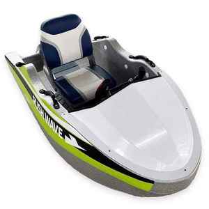 Nuevo Bote de Carreras Eléctrico Rush Wave Mini, 600W, 10-25km/h, Multifuncional, para Pesca Oceánica, Surf, Esquí Acuático, 10KG, 4-6 Personas - Product Image 1